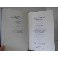 Check spelling or type a new query. Human Rights And Civil Practice Leigh Ann Mulcahy 2001 Sweet And Maxwell Ex On Ebid United States 184914836