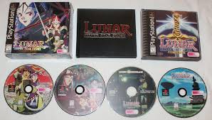 Lunar Silver Star Story Complete Playstation 1 Ps1 Sony Mint Discs Very Nice Silver Stars Playstation Ever After High Games