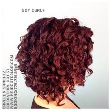 Got Red Curls Balayage Methods With Root Shading Deva With Curly Hair Artistry Haircutting Techniques By Carleen S Penteados Cabelo Curto Encaracolado Cabelo
