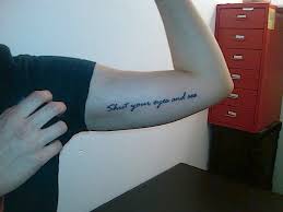 Ulysses James Joyce Chapter 3 Proteus Tattoo Quotes Tattoos Tattoo Inspiration