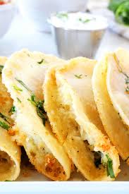 Crispy Potato Tacos Tacos De Papa Recipe Potato Tacos Savory Potato Mexican Cooking
