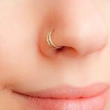 restocked criss cross ear cuff cartilage earring gold nose hoop faux nose ring fake nose rings