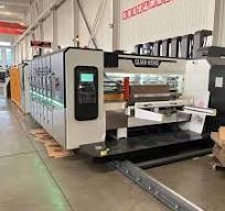 High Speed Flexo Trade Sheet Automatic 4 Color Slotting Corrugated Carton  Printing Machine