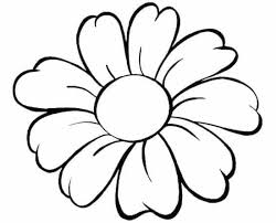 Visualizza altre idee su disegno fiori, fiori, disegni. Disegno Di Un Grande Fiore Da Stampare Gratis E Da Colorare Per Bambini