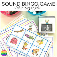 The rules are the same as the normal bingo, but in this game the gamemaster reads out the clue. Printable Digraph Bingo Game For Ck Sound You Clever Monkey