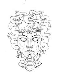 Medusa Head Tattoo Sketch Design Sketch Tattoo Design Head Tattoos Tattoo Sketches