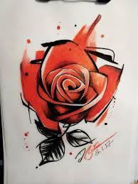 Tattoo Kunst Design Gewohnheit Zeichnen Zeichnung Image Design Rose Rosen Aq Design Gewohnheit Imag Zeichnung Rose Zeichnung Blumen Zeichnung