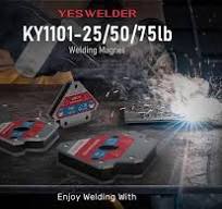 YESWELDER 25LB & 50LB & 75LB Arrow Welding Magnet Set ...
