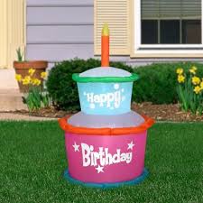 Chocolate cake, vanilla buttercream, purdue fan, fondant decorations, gumpaste, sugar beer bottles, sugar ice. Gemmy Airblown Inflatable Happy Birthday Cake With Candles G 34457 At Tractor Supply Co