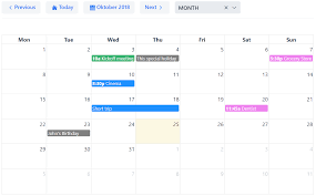 Full Calendar 4 Web Component Vaadin Directory Vaadin