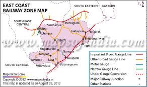 East coast rail link (ecrl) project is a 640km railway link connecting different parts of the east coast region with the west coast region in malaysia. East Coast Railway Zone India Map