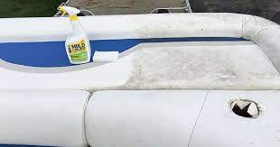 Cleaning The Boat With The Spray Boat Seats Boat Cleaning Boat Carpet