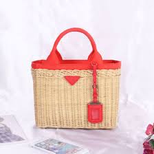It can be worn as a day bag or as a picnic bag. T133 Wholesale Handmade Woven Wicker Bags Fashion Lady Beach Rattan Straw Bag Bali Bamboo Basket Bag China Handmade Woven Bag And Beach Rattan Straw Bag Price Made In China Com