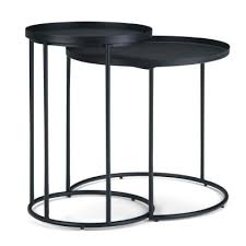 10% coupon applied at checkout save 10% with coupon. Nesting Black End Tables Accent Tables The Home Depot