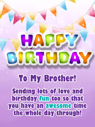 Top 173 🥳 free birthday wishes & happy birthday pictures for brother. An Awesome Day Happy Birthday Card For Brother Birthday Greeting Cards By Davia