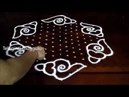 Shanqu Kolam Designs With 15 8 Middle Chukkala Muggulu With Dots Rangoli Design Youtube In 2020 Rangoli Designs With Dots Rangoli With Dots Rangoli Patterns