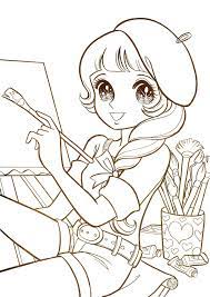 Download Aeromachia Shojo Manga No Memory This Is Few Coloring Pages From This Vintage Coloring Book Vintage Coloring Books Manga Coloring Book Manga Coloring Pages