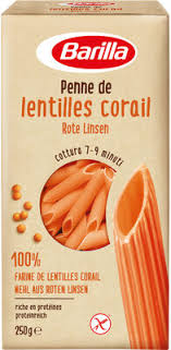 Penne De Lentilles Corail Barilla 250 G