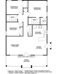 1950 S Three Bedroom Ranch Floor Plans Small Ranch House Plan Small Ranch House Floorplan Small Si Small House Floor Plans Floor Plans Ranch House Flooring