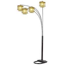 Ore International 84 In 5 Arms Arch Black Floor Lamp 6968bk The Home Depot Tree Floor Lamp Black Floor Lamp Arched Floor Lamp