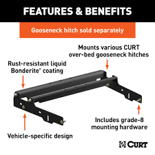 Or, better stated, you need the perfect sierra fifth wheel hitch for your truck's needs. Over Bed Gooseneck Installation Brackets Sku 61504 For 401 98 By Curt Manufacturing