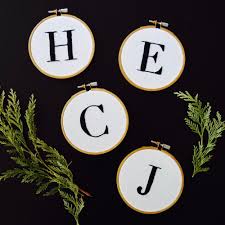 Inside the catalog you can find appliques, patches, fonts, flowers, cartoons, baby embroidery designs and more. Diy Monogram Embroidery Hoop Free Pattern Stevie Storck Design Co