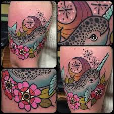 Instagram Photo By Katie Mcgowan Dec 12 2015 At 5 12am Utc Narwhal Tattoo Tattoos Friendship Tattoos
