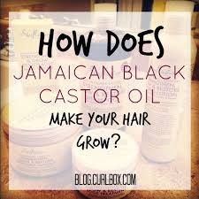 How Does Jamaican Black Castor Oil Make Your Hair Grow Blog Curlbox Curly Hair Products Natural Hair Styles Grow Hair Natural Hair Beauty