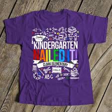 Having custom gear for the whole class as you all move on future endeavors is a great way to remember and reflect on the years of work you put in to get to this point. Kindergarten Graduation Shirt Ideas Promotions