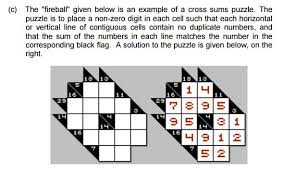 On the surface it appears as thou. Kakuro Puzzle Csp Prolog Stack Overflow