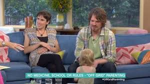 Off grid parents adele and matt allen divided this morning viewers after admitting they refuse to vaccinate their children, or send them to . Carnage On This Morning As Baby Wees Live On Air While Mother Defends Breastfeeding Her Five Year Old Brother Irish Mirror Online