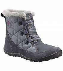 Columbia Womens Minx Shorty 3 Winter Boots Black Pebble