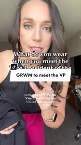 What do you wear when you could possibly meet the Vice President of the  United States? Didn’t have time to do a ton of shopping or get to the  tailor, so this had to do #OOTD #GRWM #MadamVP #WIW ...