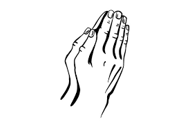 Download Praying Hands Svg Cut File By Creative Fabrica Crafts Creative Fabrica