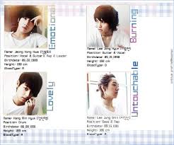 Cn Blue Personality Chart Love Yonghwa Cnblue Personality Chart Kang Min Hyuk