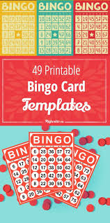 Print pages, with cards per page show bingo title include call list. 49 Printable Bingo Card Templates Bingo Card Template Free Bingo Cards Bingo For Kids