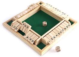 ¿tiene mi juego una apariencia profesional? Juego De Mesa Juego Dados Mesa Para La Fiesta O Bar Tablero Matematico Tradicional Para Ninos Y Adultos Juguete Clasico Tablero Dados De Un Solo Lado Juego Mesa De Madera Shut The