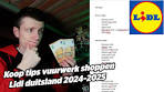 LIDL VUURWERK DUITSLAND 50€ + 100€ LIJSTJES - YouTube