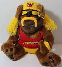 The Idea Factory HULK HOGAN Still Rules HULKAMANIA Bulldog Stuffed Plush  ANIMAL