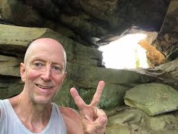 Birthday Hike in Red River Gorge, Kentucky with Dog