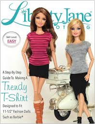 Many women's magazines will print patterns in the run up to christmas. Free T Shirt Pattern For 11 1 2 Fashion Dolls Like Barbie Pixie Faire