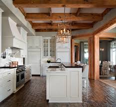 river traditional kitchen
