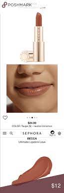 Host Pick Nib Becca Ultimate Lipstick Love Taupe Lipstick Taupe Becca