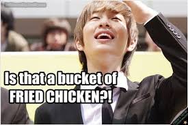 He Love His Chicken More Than Yoogeun What A Bad Appa Chicken Onew Yoogeun Appa Shinee Hello Baby Kpop Shinee