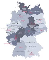 Modern germany is a liberal democracy that has become ever more integrated with and central to a united europe. Map Of Germany