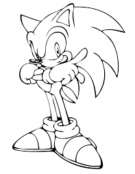 Printable is really a computerized file made up of visual design (sometimes also texts) which can be delivered. Sonic The Hedgehog Colouring Pictures Coloring Home