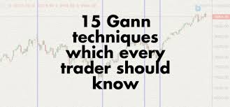 15 Gann Techniques Which Every Trader Should Know