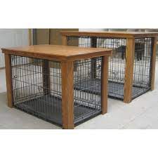 A cheap and easy way to diy dog house is through wooden pallets and wood scraps that you may have lying around, or you can totally purchase some for cheap. Wooden Table Dog Crate Cover Hund Kisten Deckel Hund Kisten Mobel Hund Diy