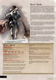 In a game where one point of damage is the difference between getting a turn and lying on the ground dying, dealing a few more points of damage is important. Homebrew Drow Mech Monster Dndnext