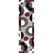 Black And White Polka Dot Rug Runner Overstock Com Online Shopping Bedding Furniture Electronics Jewelry Clothing More Area Rugs Geometric Area Rug World Rug Gallery